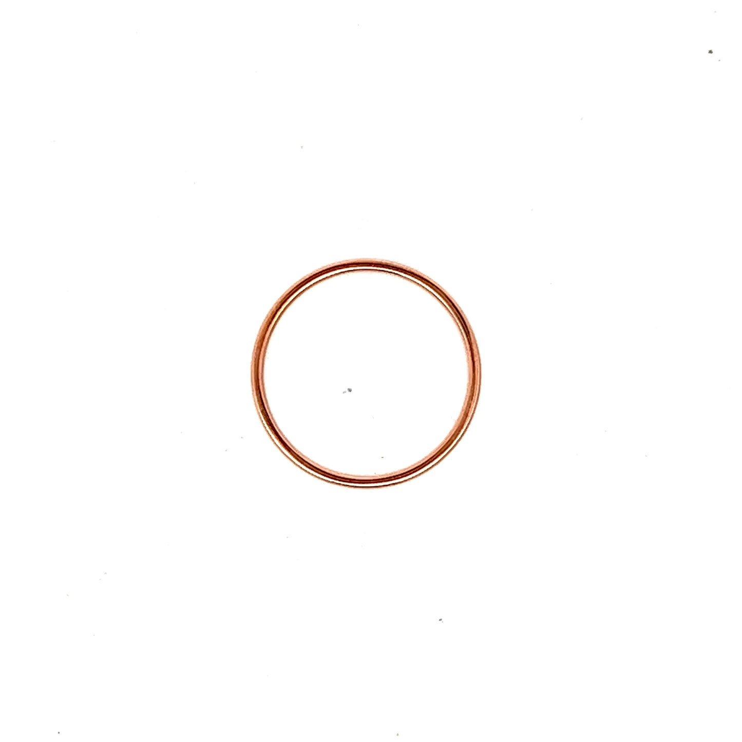 Plain Thin Ring In Rose Gold