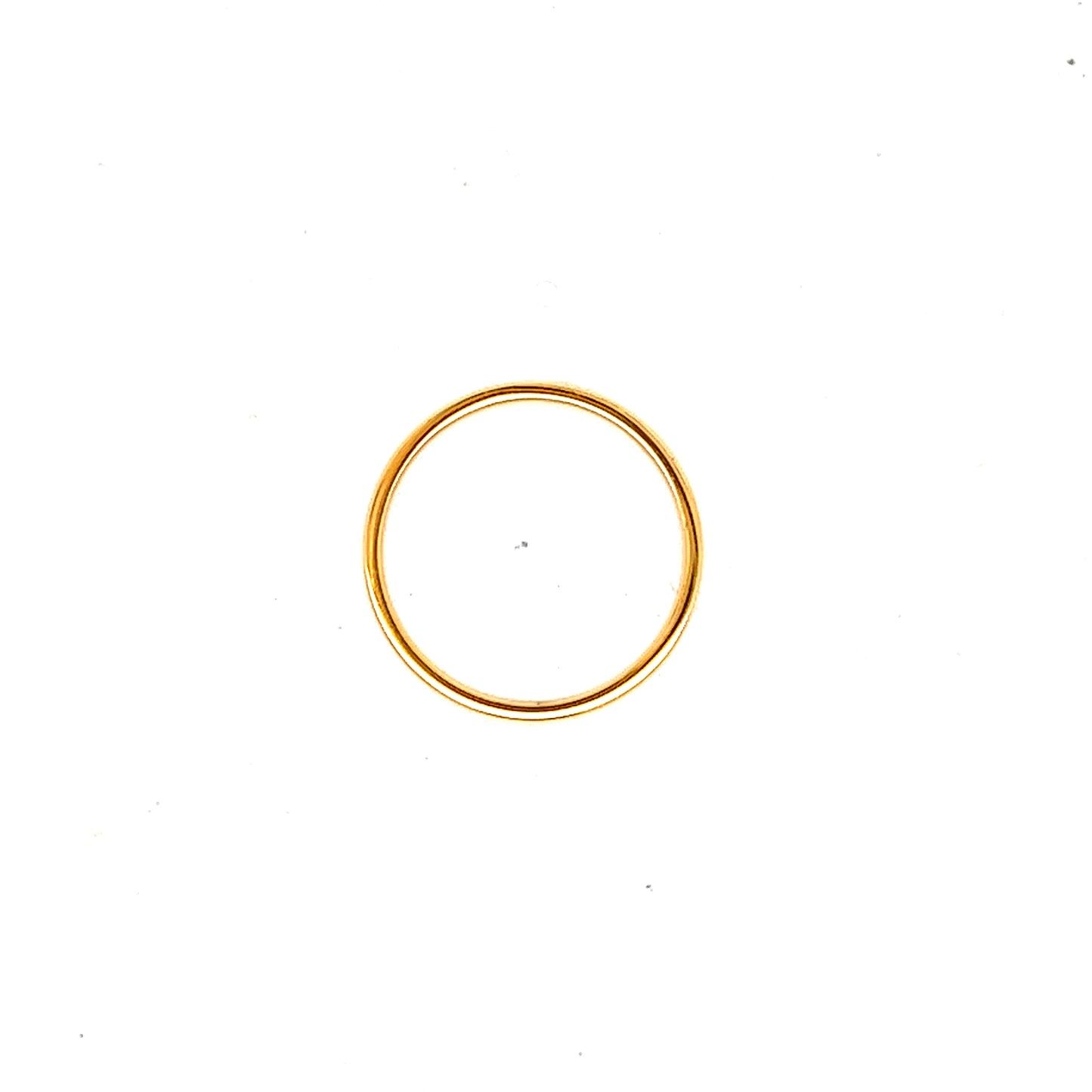 Plain Thin Ring In Gold