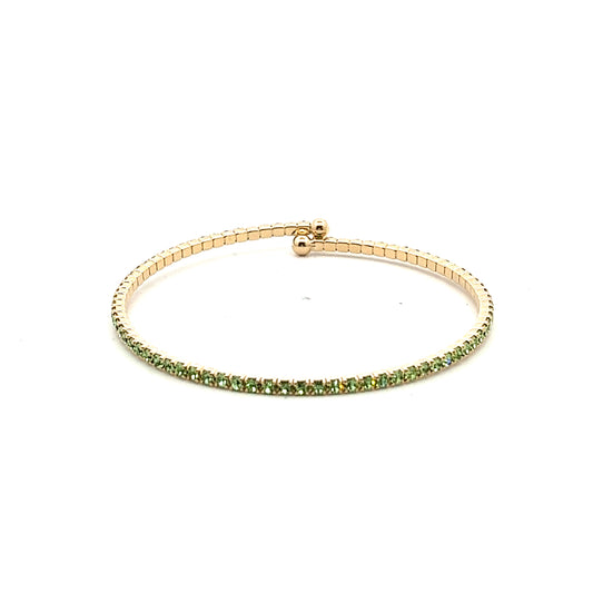 Sunset Olive Crystal