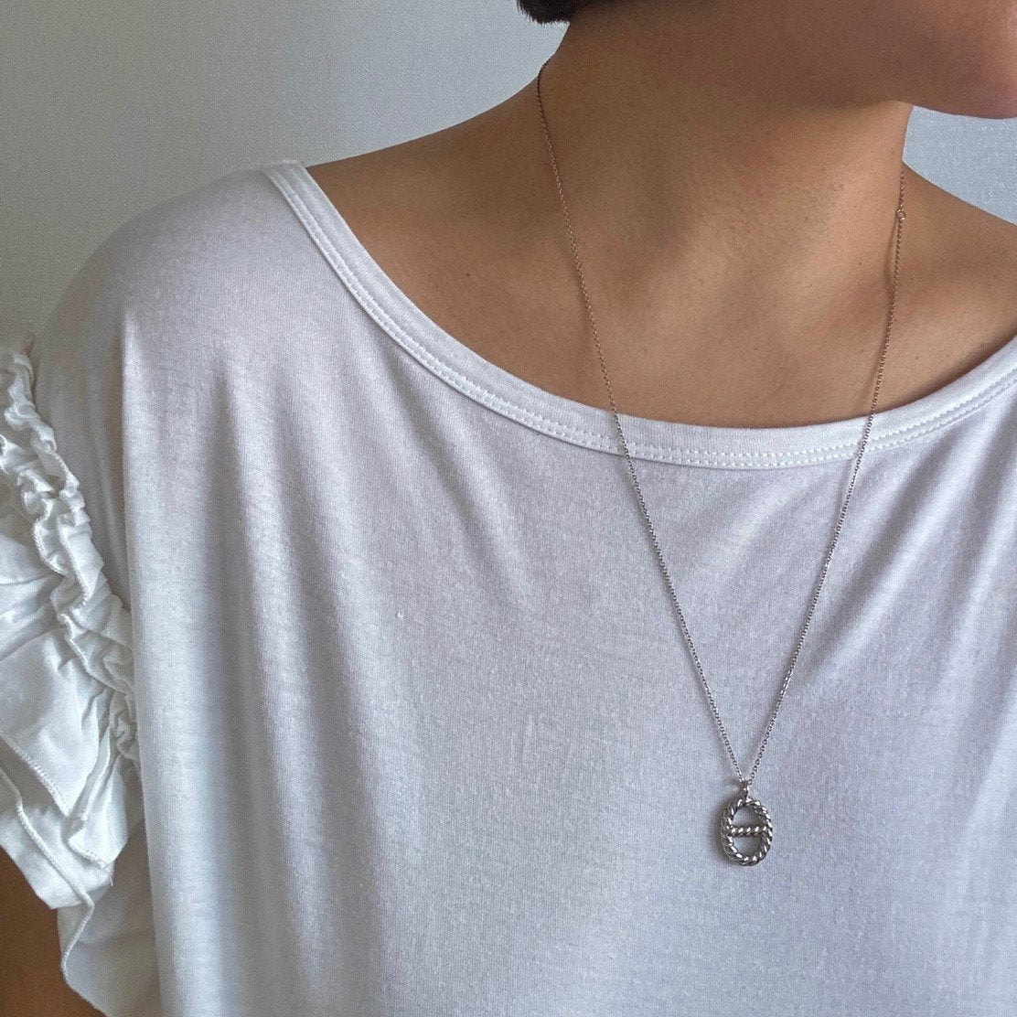 Jessie Voyage necklace in Silver