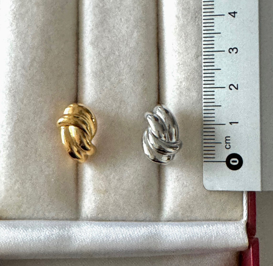 Geoduck ear cuff in Silver