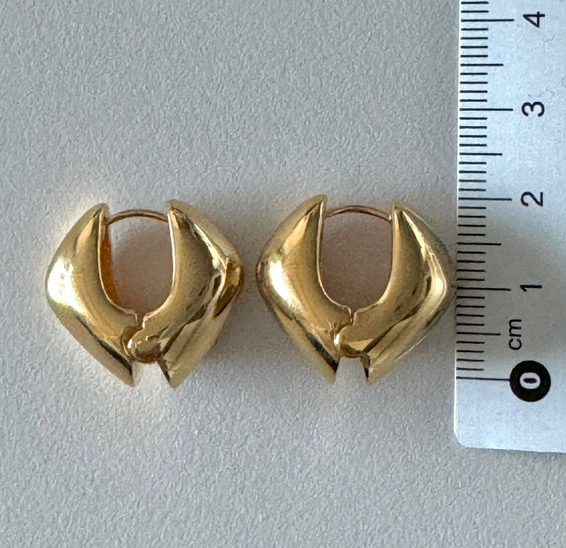 Grasp Earrings in Gold