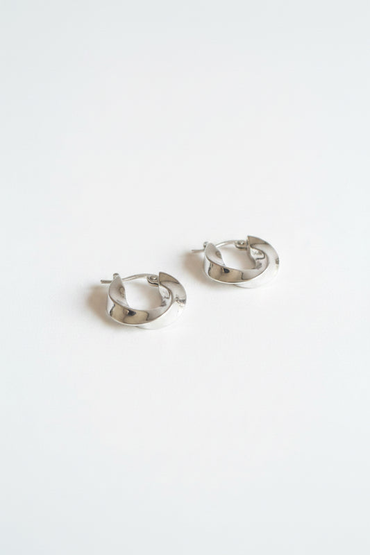 Sprig Earrings Silver