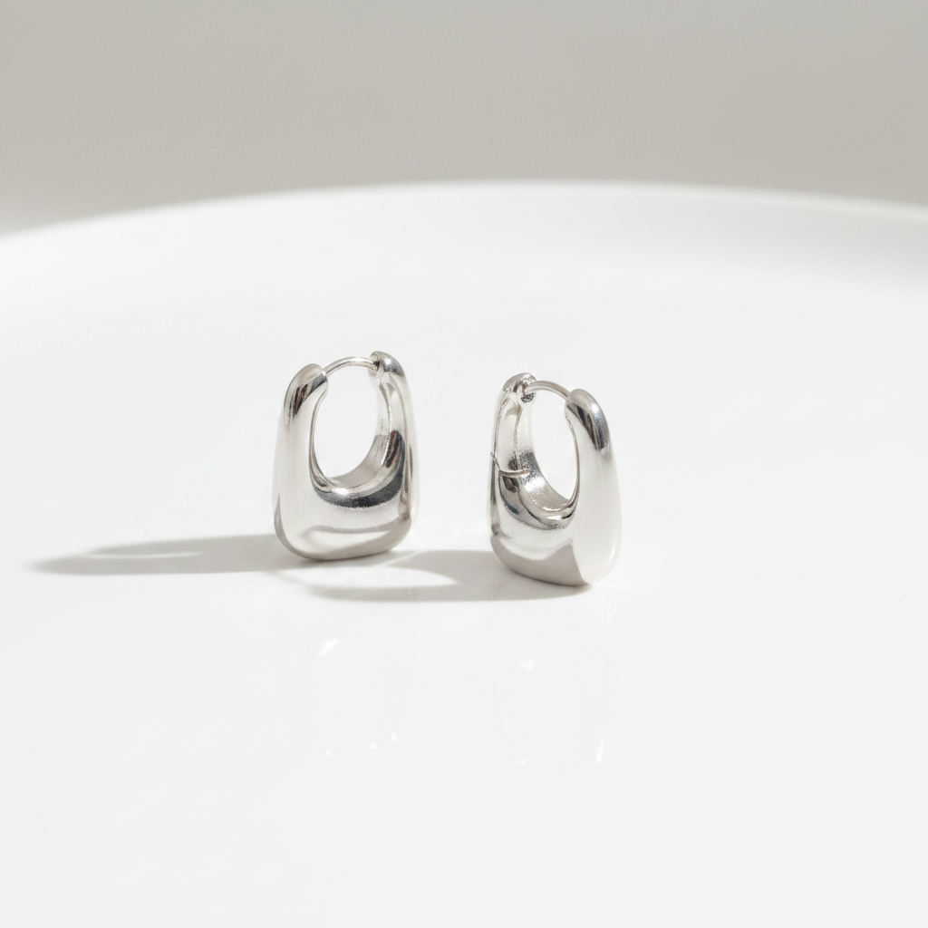 Caboo Earrings Silver