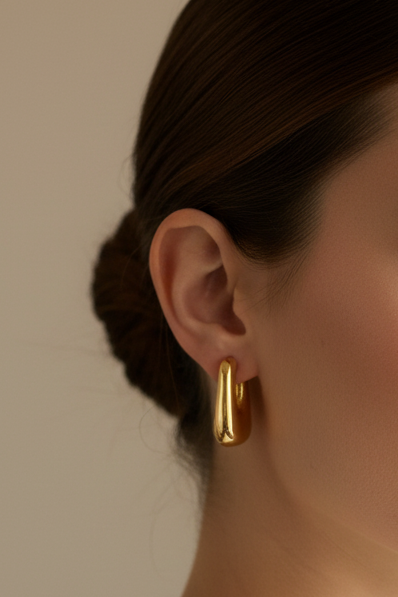 Caboo Earrings Gold