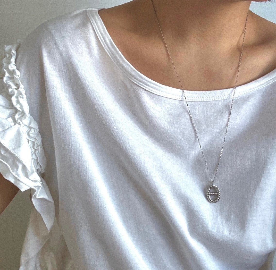 Jessie Voyage necklace in Silver