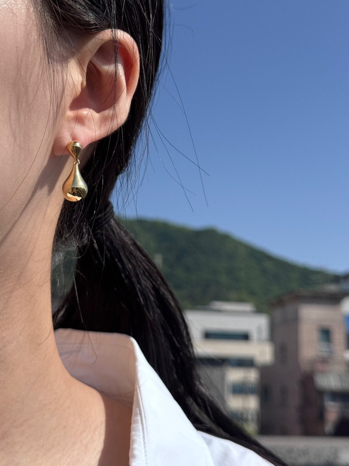 Docia earrings in silver