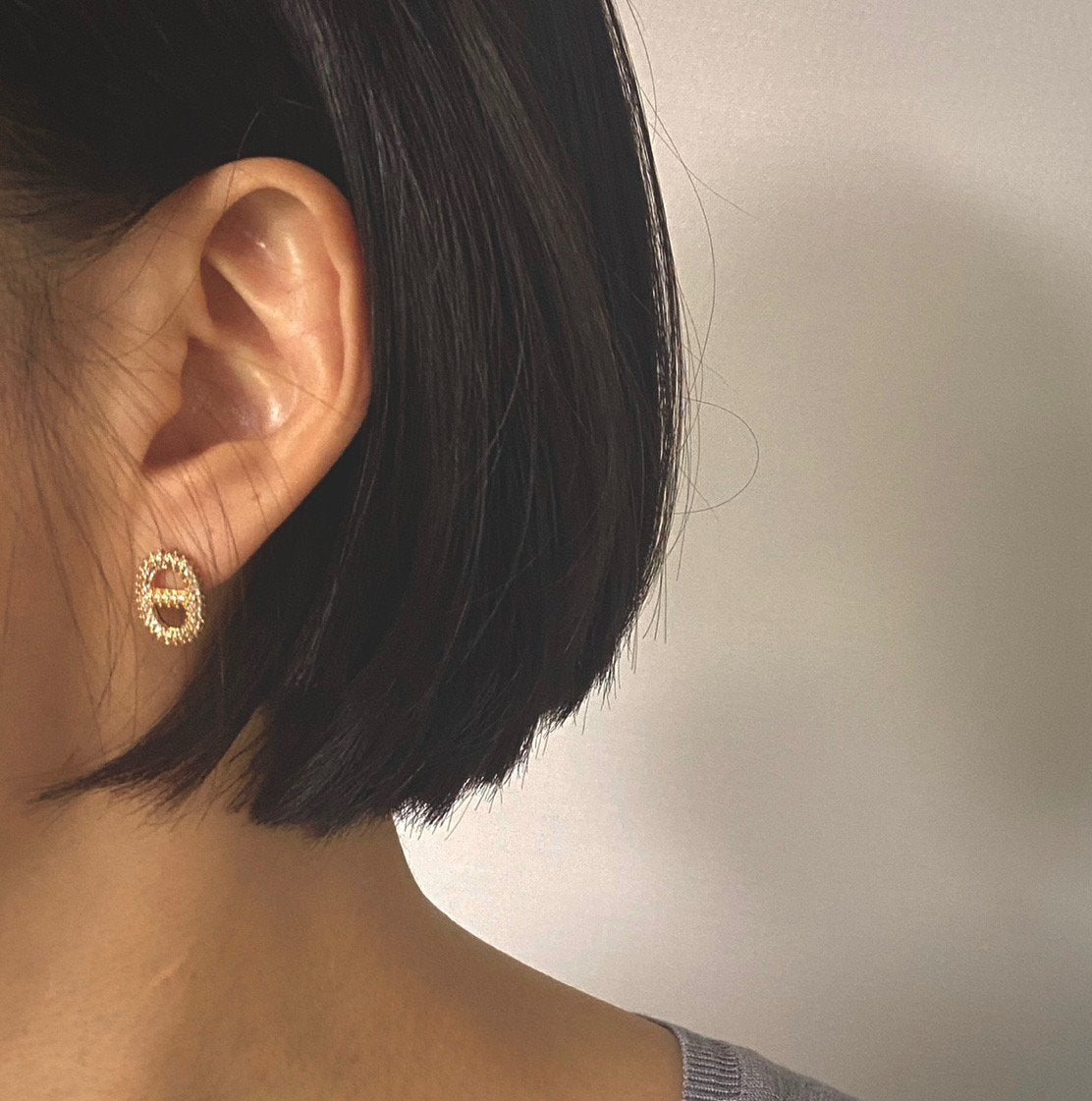 Jessie Diamante Earrings In Sliver