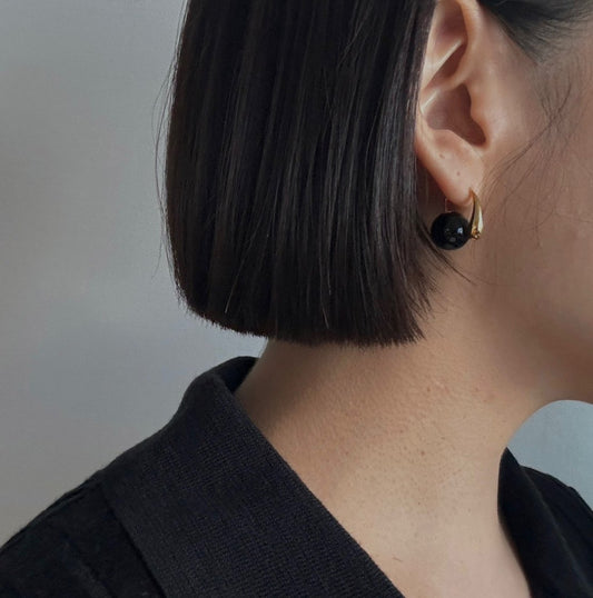 Kate tres earrings in Gold