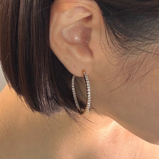 Lynn earrings in Gold