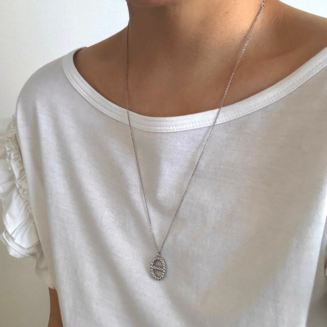 Jessie Voyage necklace in Silver