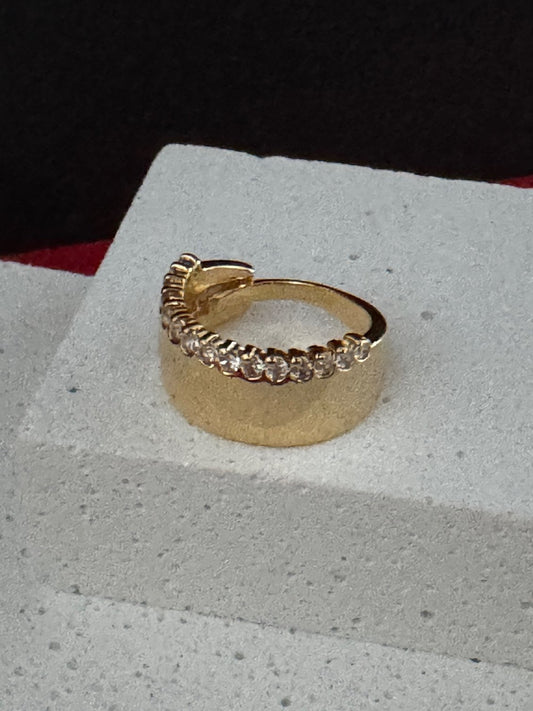 Queen ring silver