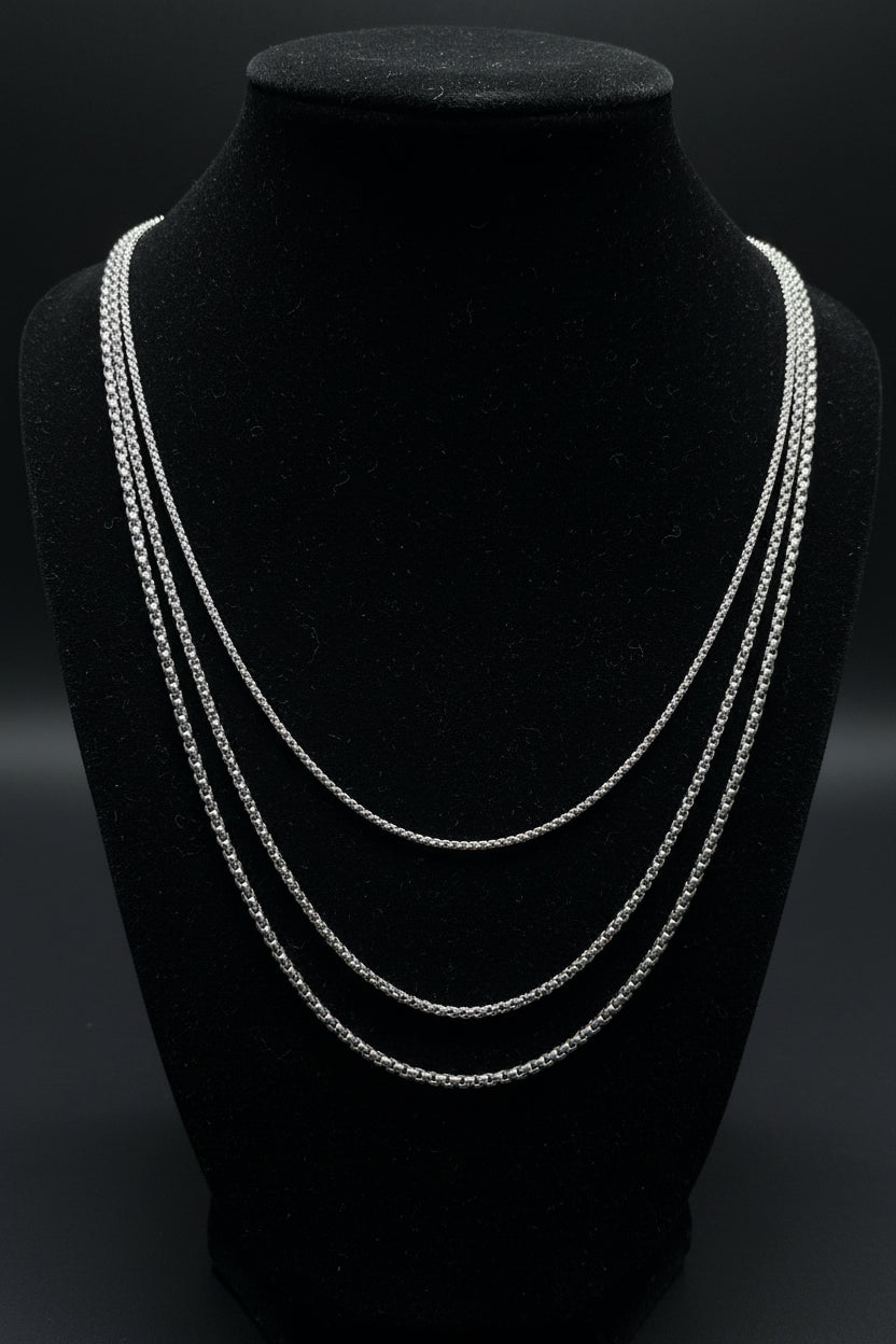 Venetian Chain Silver 2.0mm