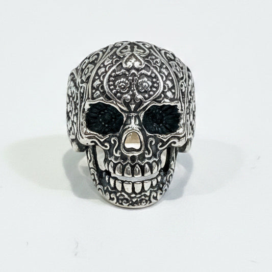 Skull Fleur Ring