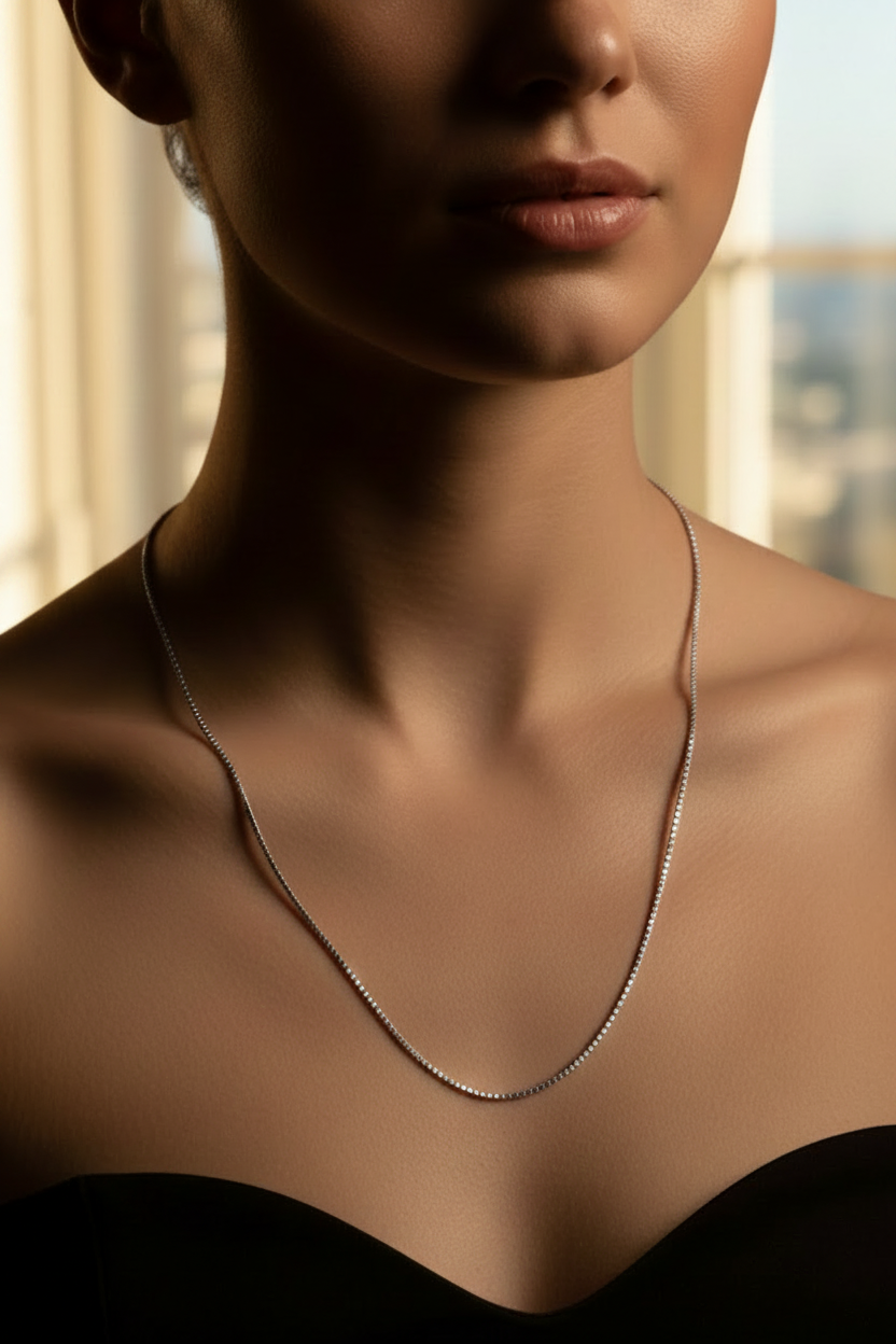 Venetian Chain Silver 2.0mm