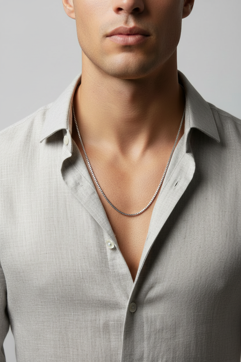 Venetian Chain Silver 2.0mm