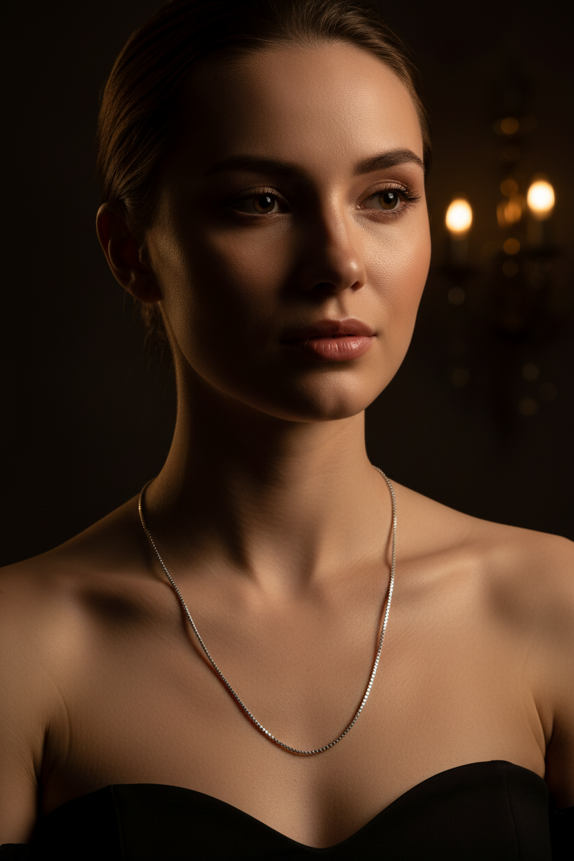Venetian Chain Silver 2.0mm