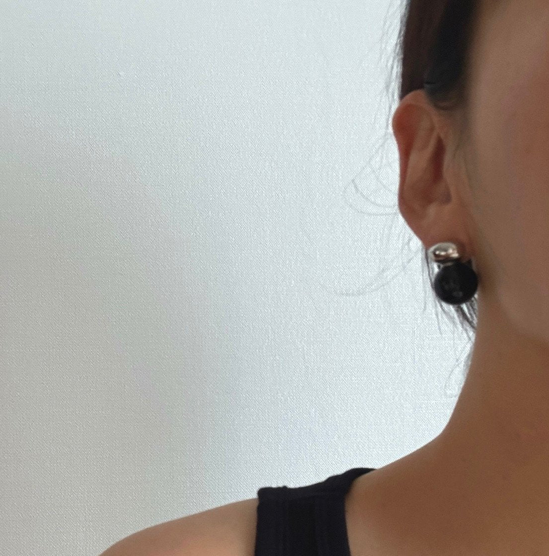 Kate Dos earring in silver