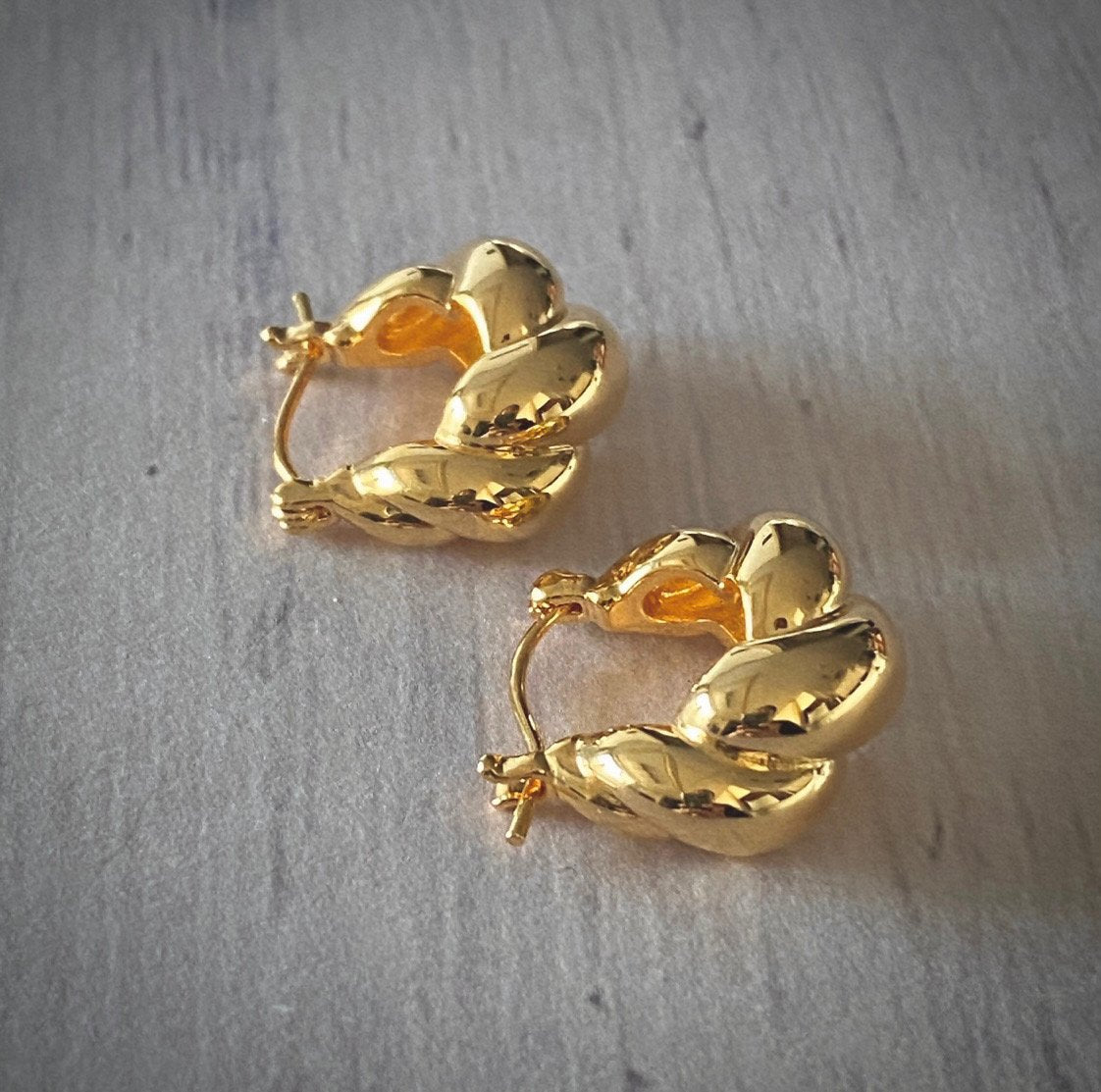 Cro Earrings in Gold