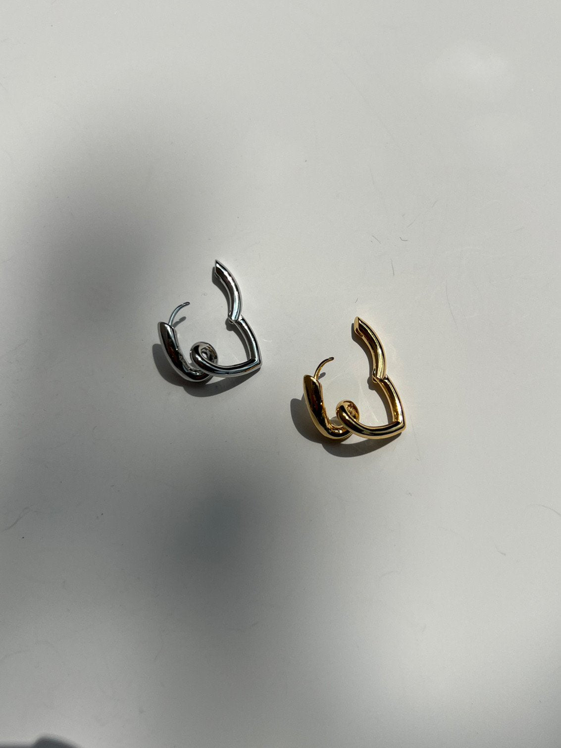 Grata Earrings in Silver