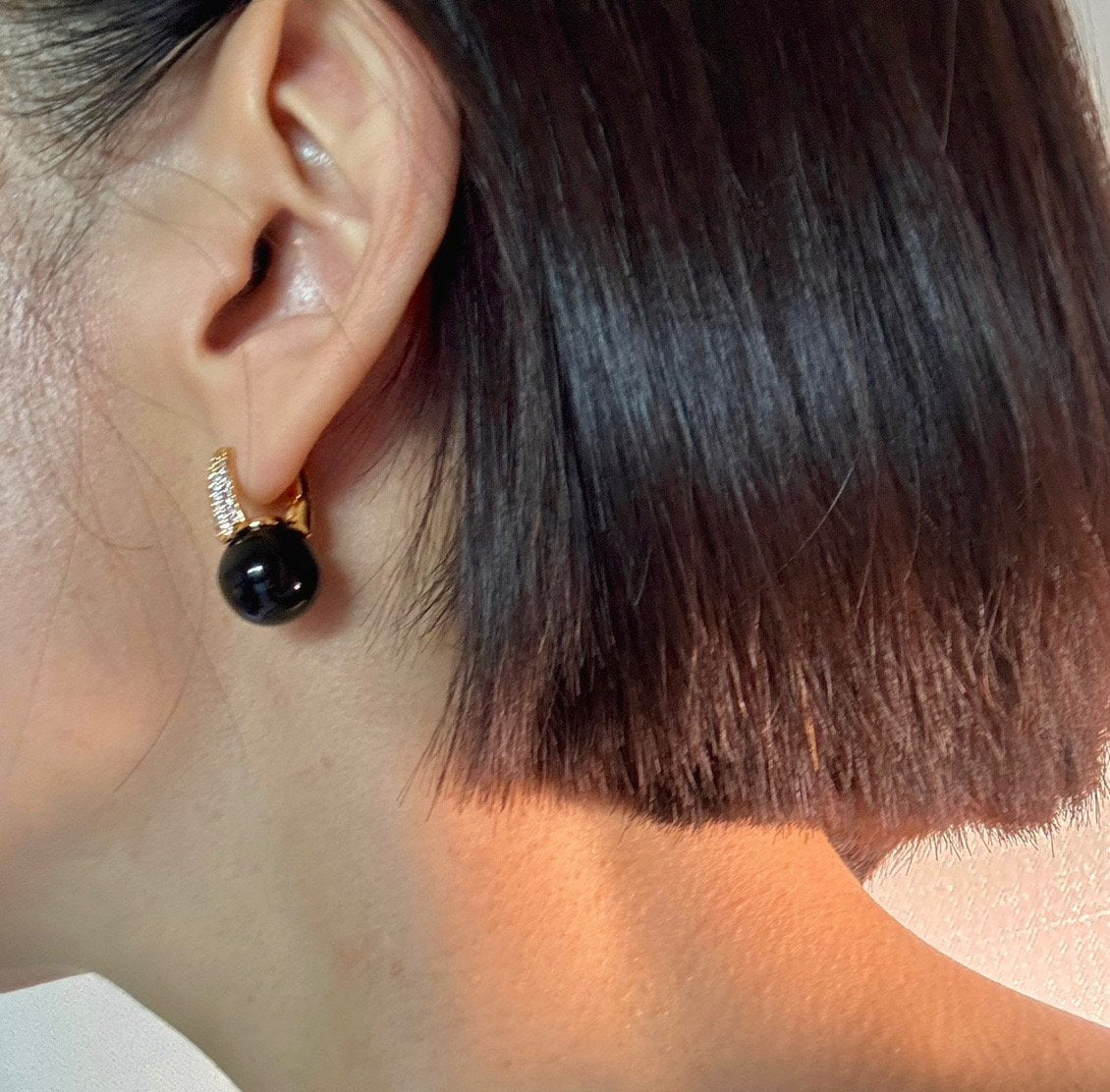 Kate earrings in gold