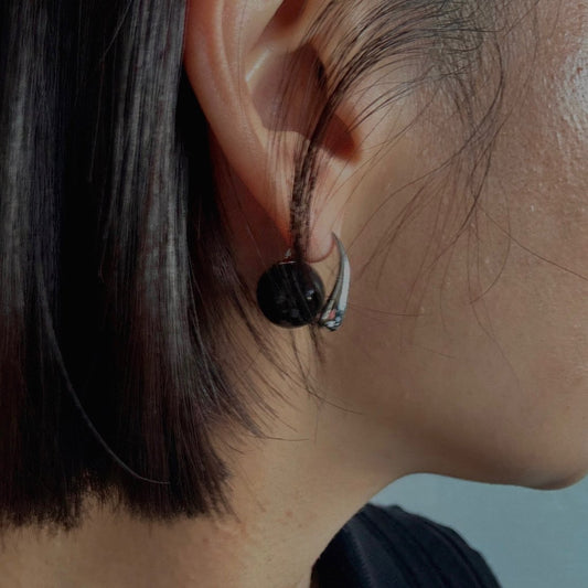 Kate tres earrings in Silver