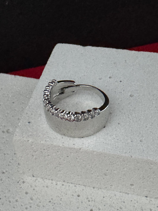 Queen ring silver
