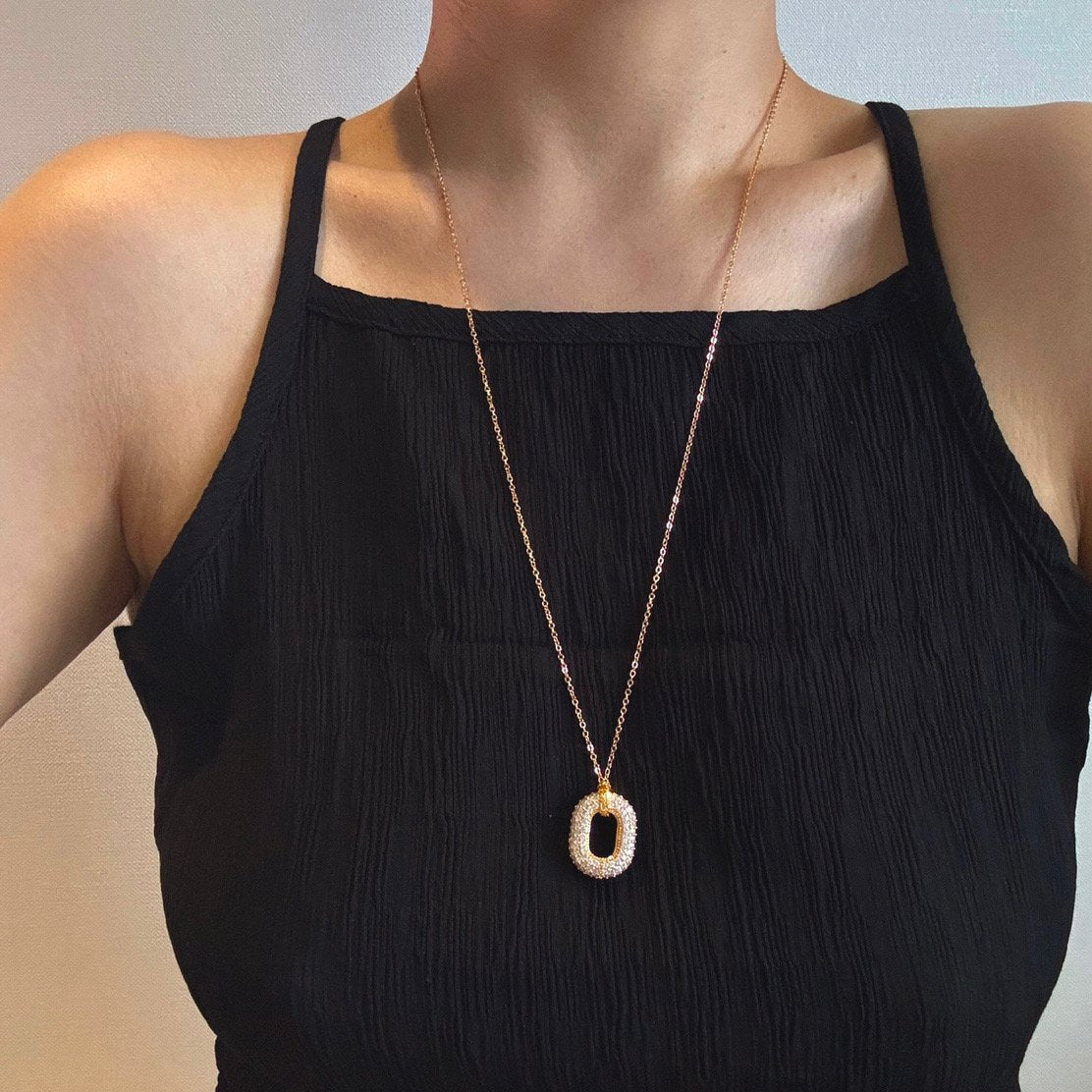 Bebe Necklace in Silver