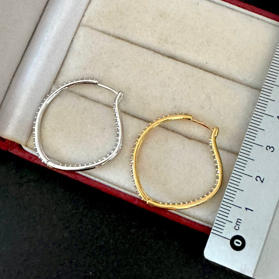 Lynn earrings in Gold