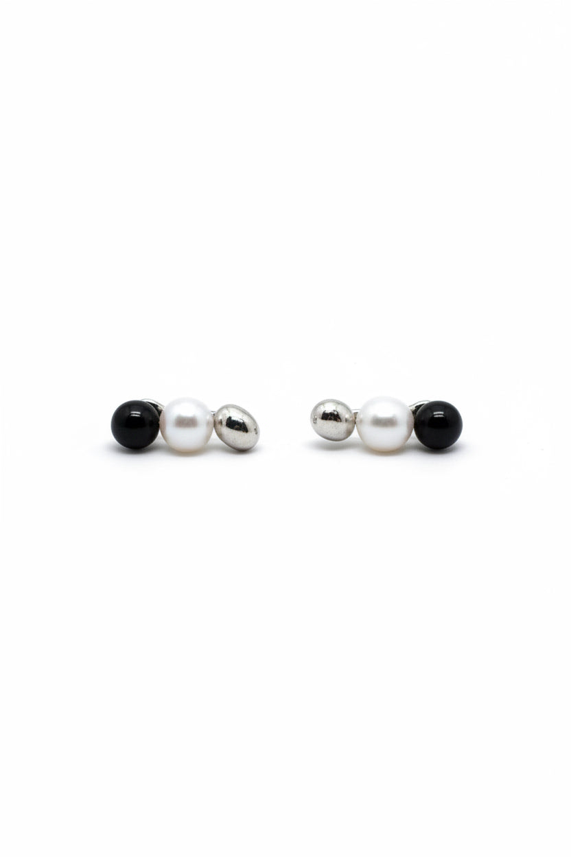 Bow Earrings Silver