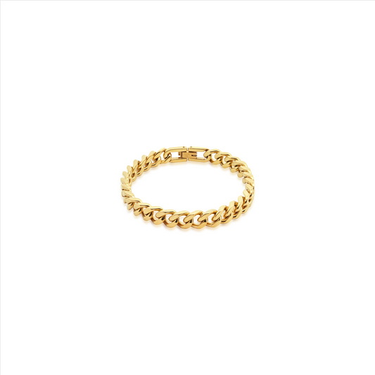 Cuban Medium Gold Bracelet