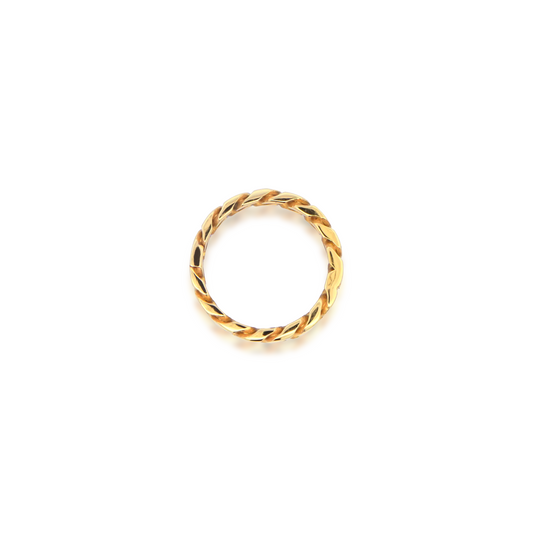 Curb Link Gold Ring