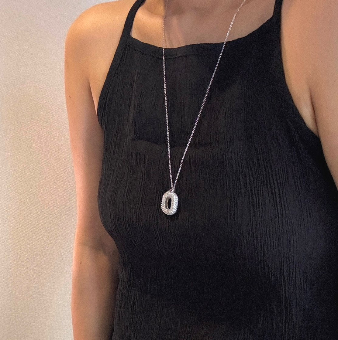 Bebe Necklace in Silver