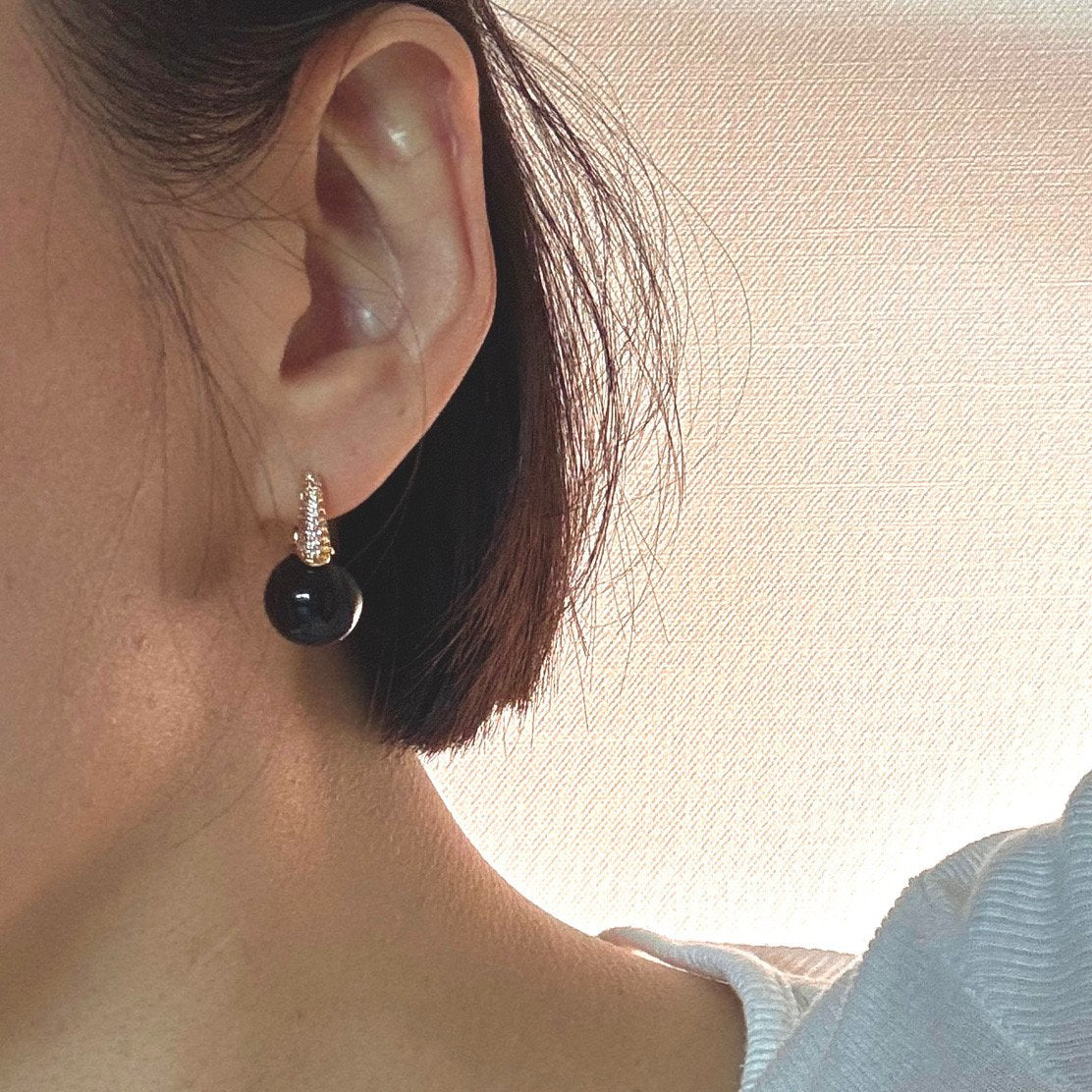 Kate earrings in gold