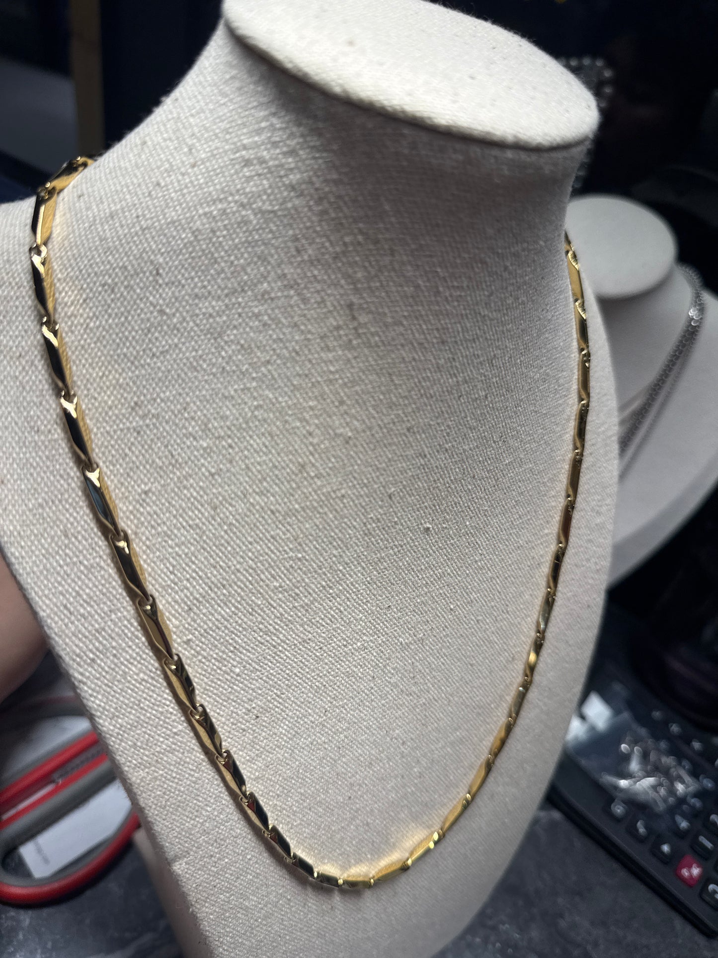 Bar Chain Gold