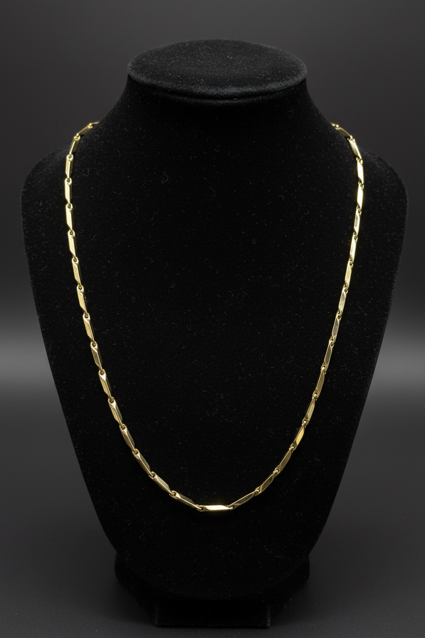 Bar Chain Gold