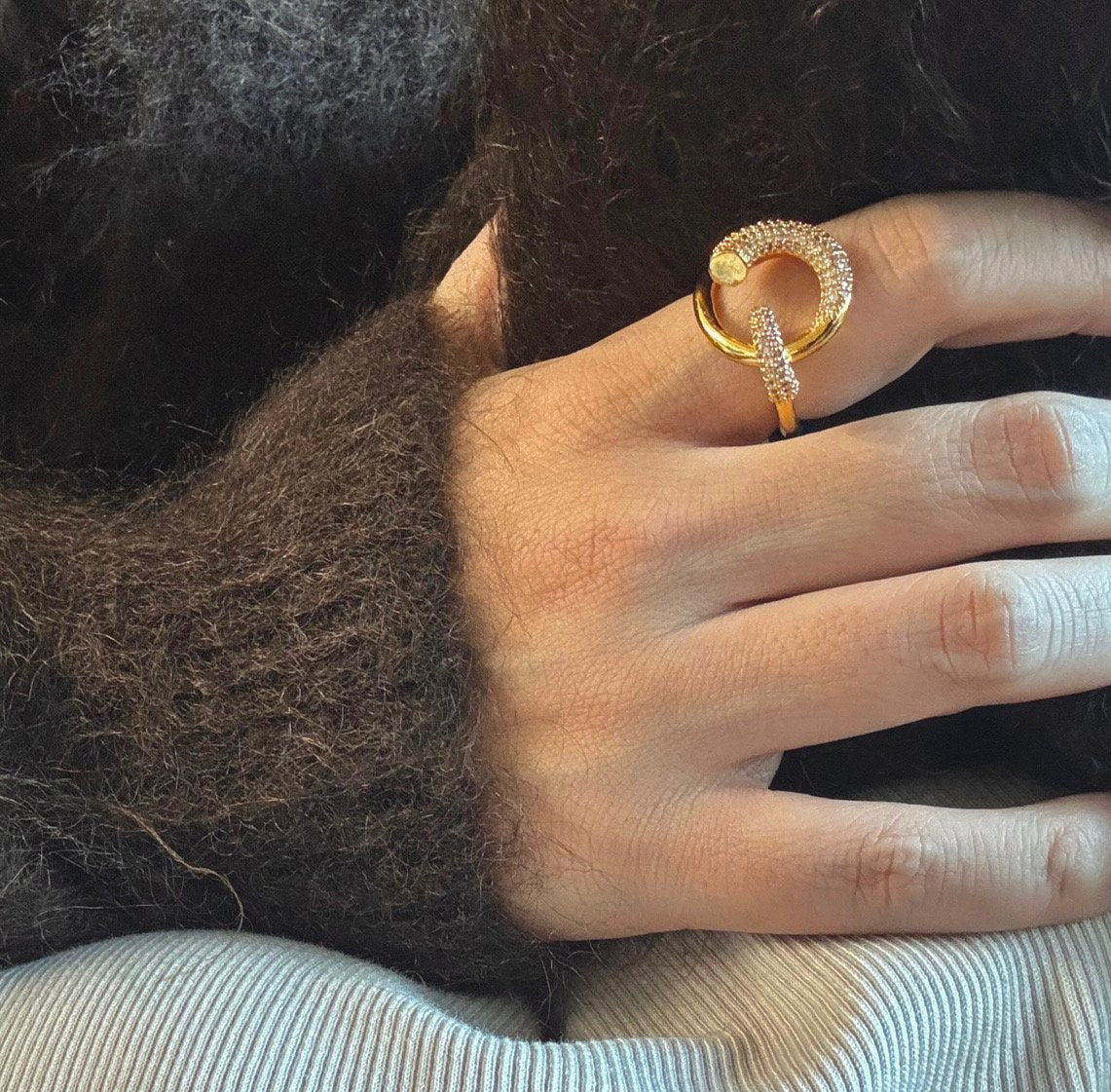 Capri Ring in Gold
