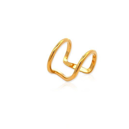 Dea Tres Ring in Gold