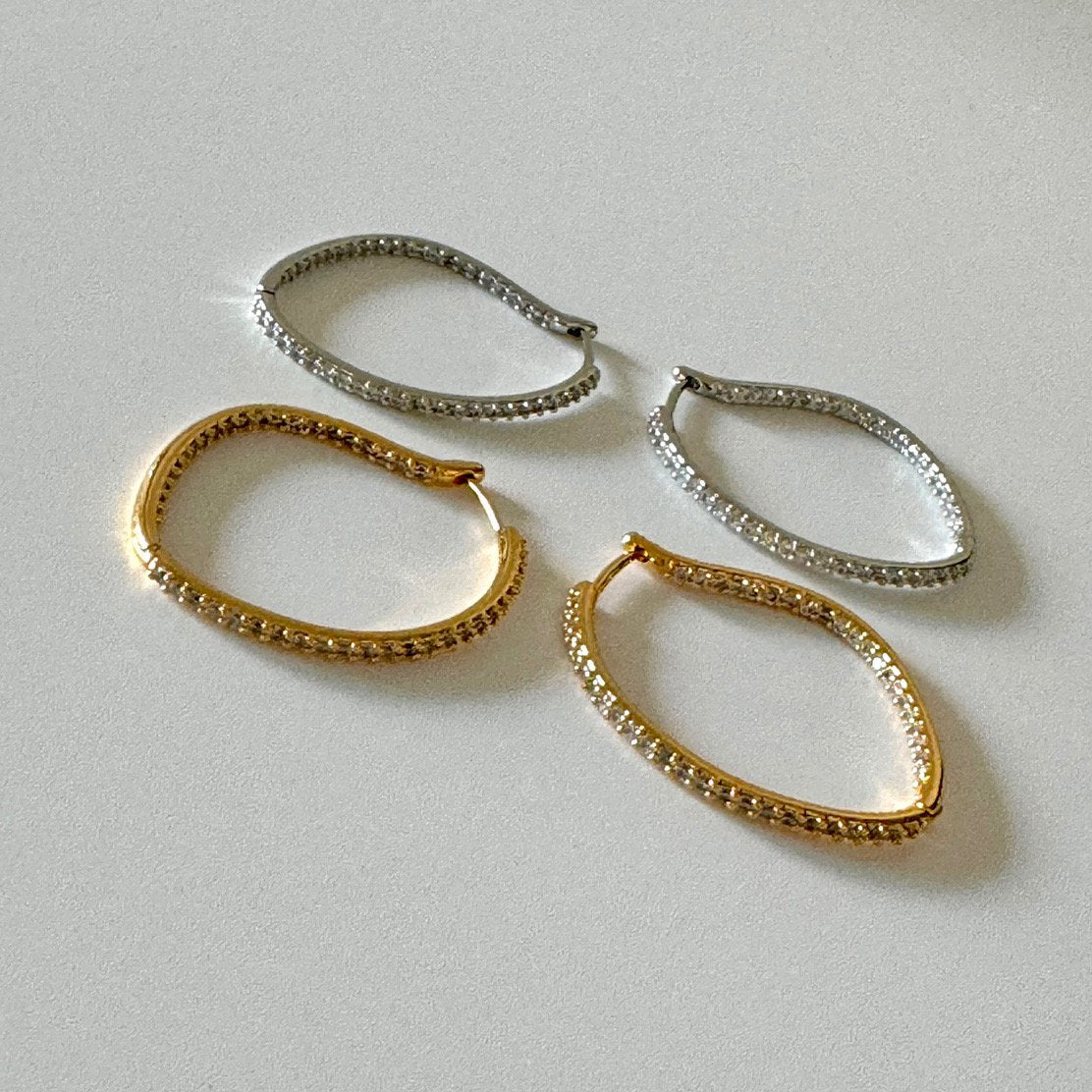 Lynn earrings in Gold