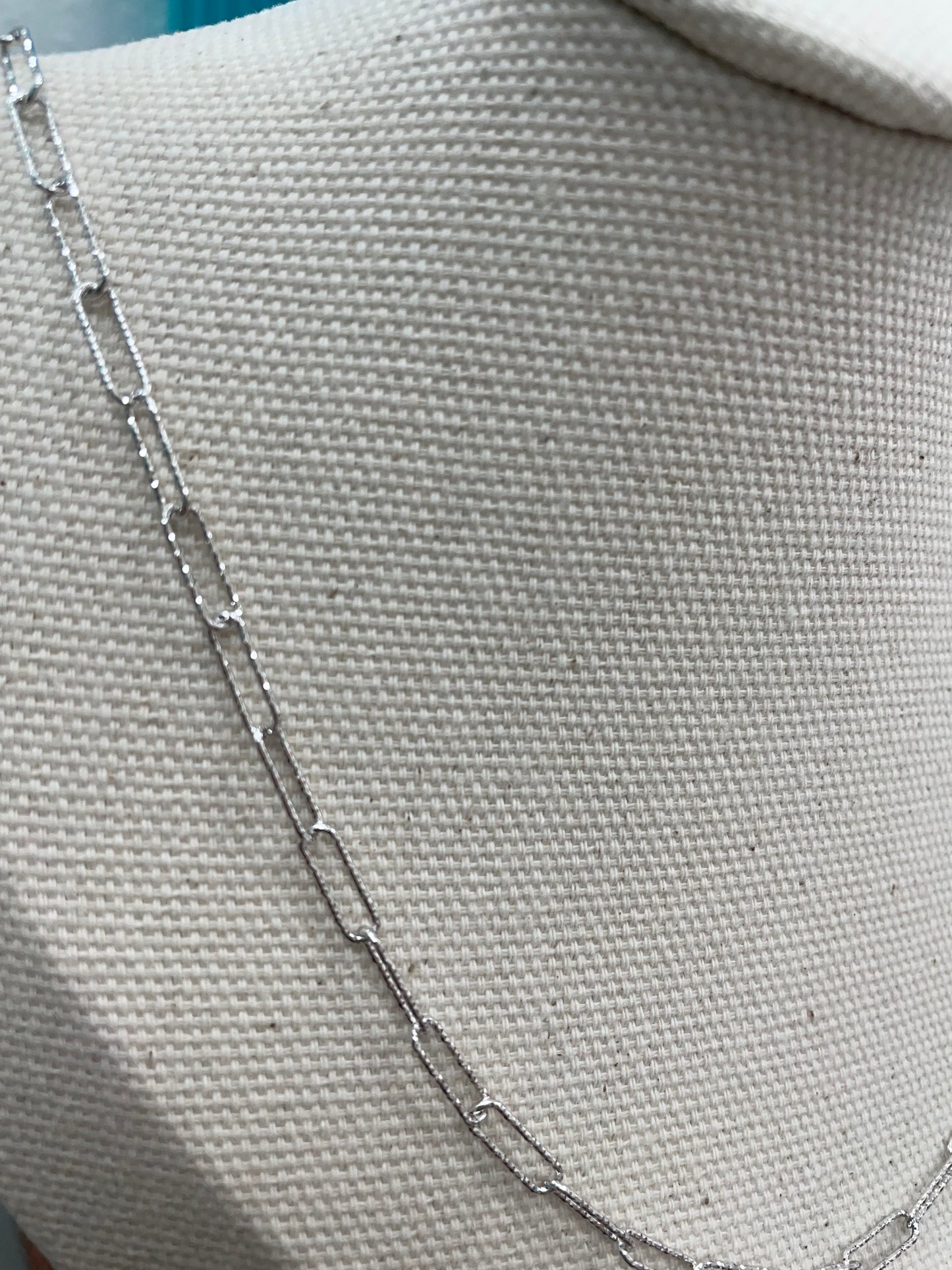 Rada Link Necklace in silver