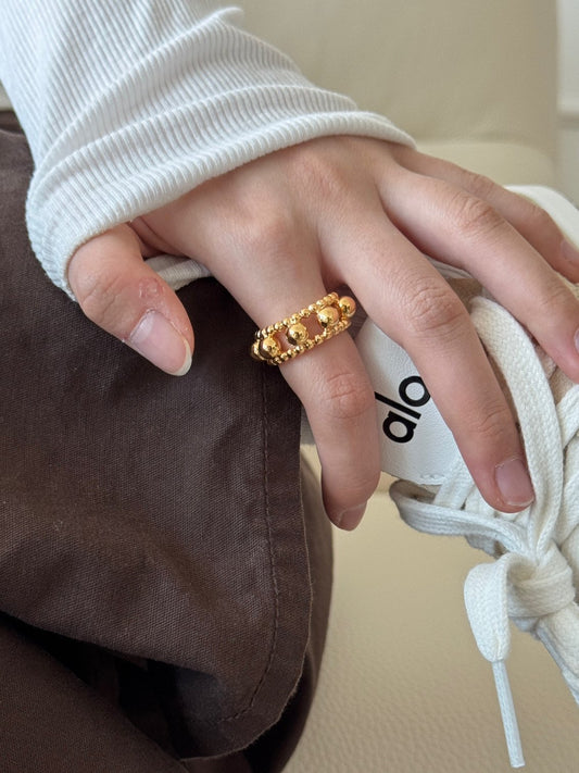 Cleef Grande Ring in Gold