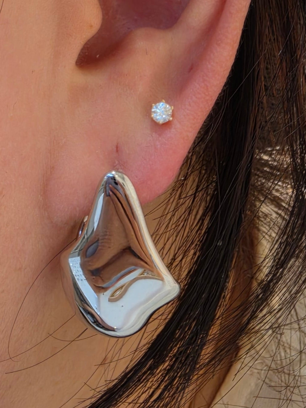 Selt earrings in silver
