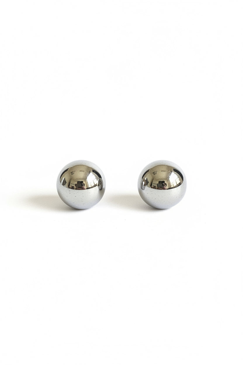 Dots Earrings Silver