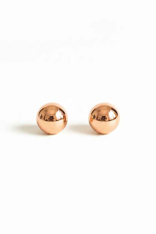 Dots Earrings Rose Gold