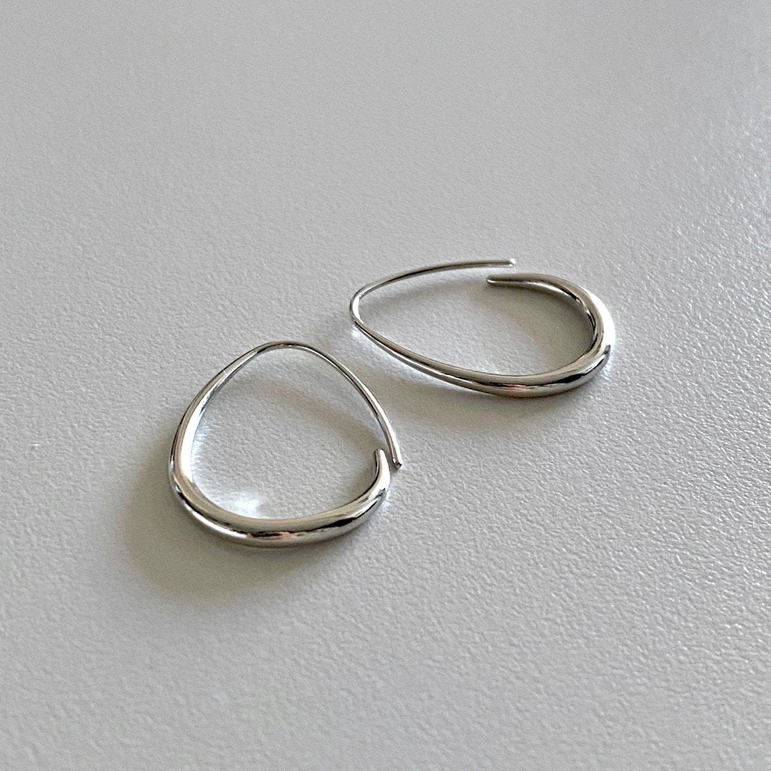 Angeline Earrings in Silver