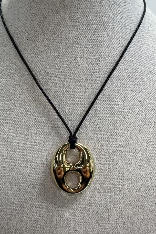 Jessie Corded Necklace Gold