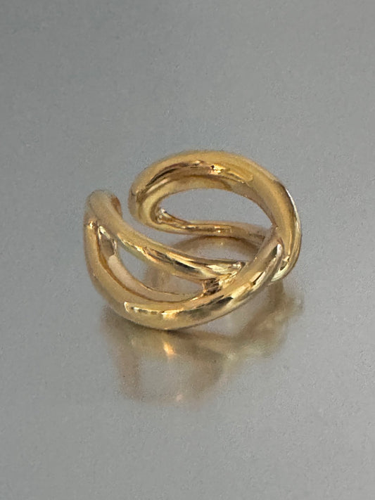 Torse Ring in Gold