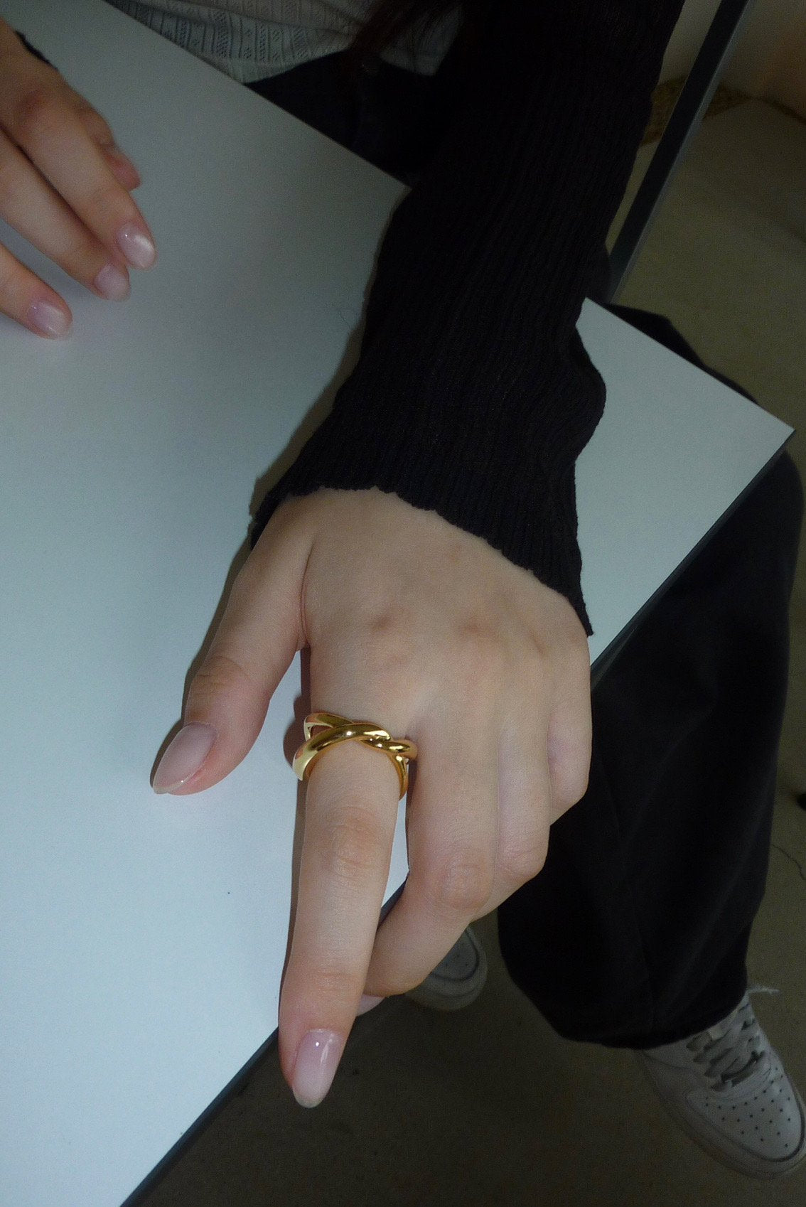Torse Ring in Gold