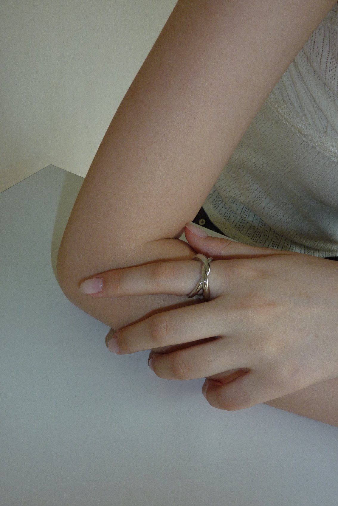 Torse Ring in Gold