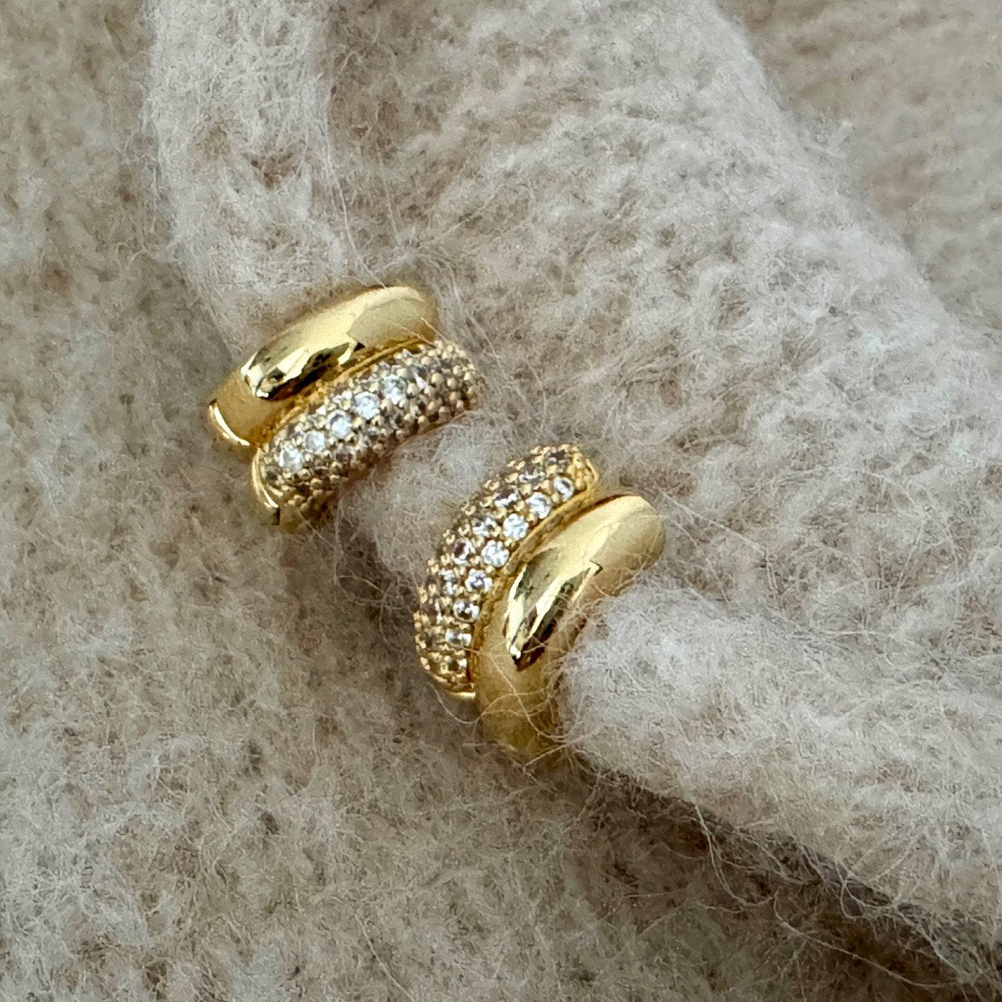 Prinsep earrings in Gold